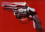 Andy Warhol Canvas Paintings - Guns